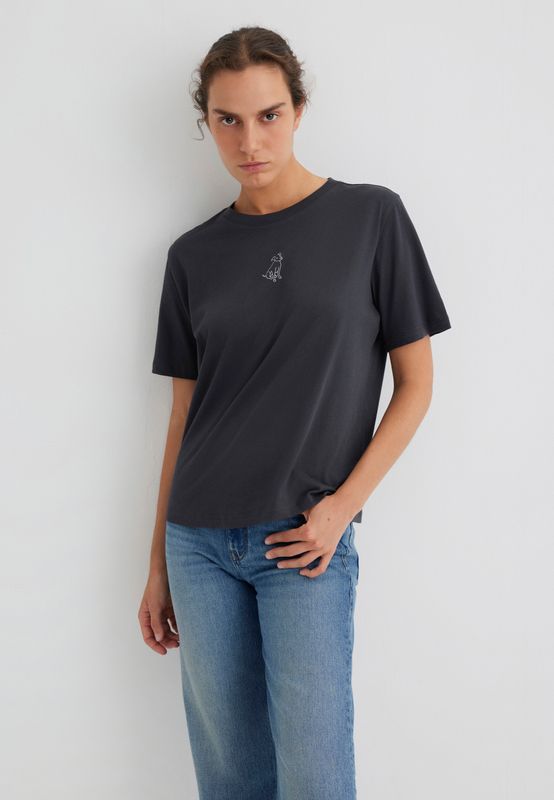 DOG PRINTED TSHIRT