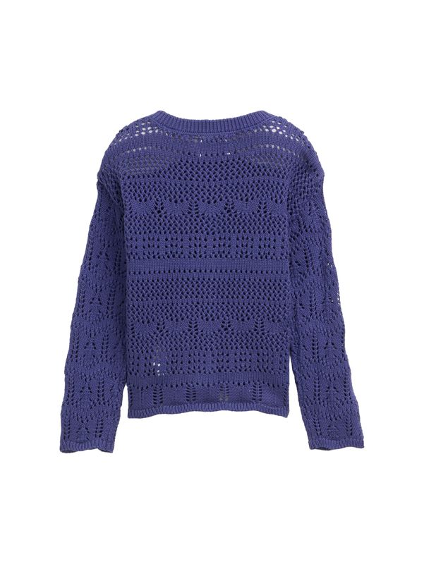 Cardigan mit Lochmuster