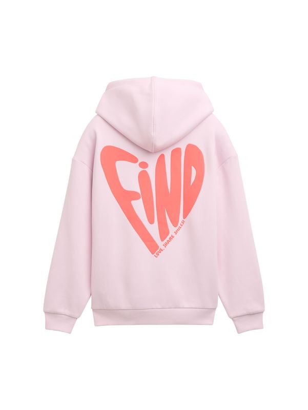 Oversize Hoodie Sweatshirt mit Rückenprint