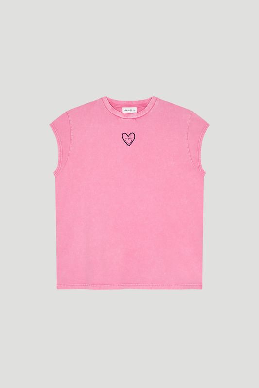 Oh April - BF Shortsleeve Heart