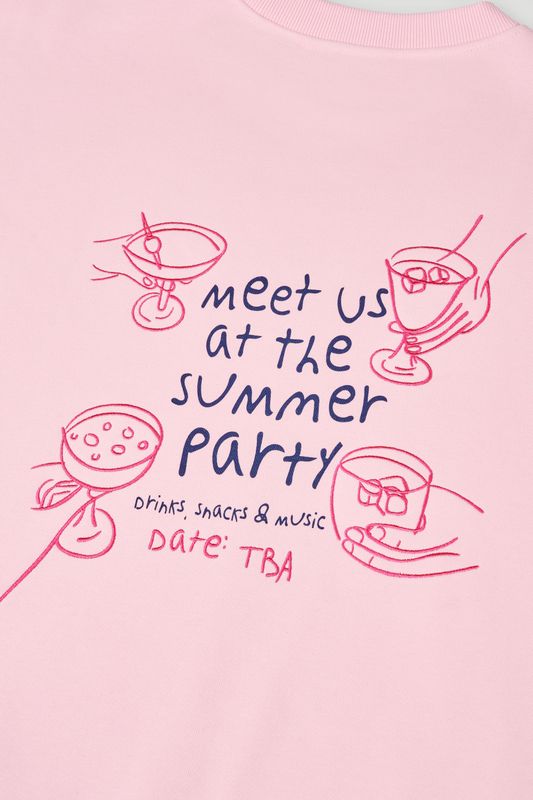 Oh April - Crewneck Sweater Summer Party