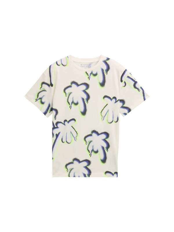 Oversize T-Shirt mit Muster