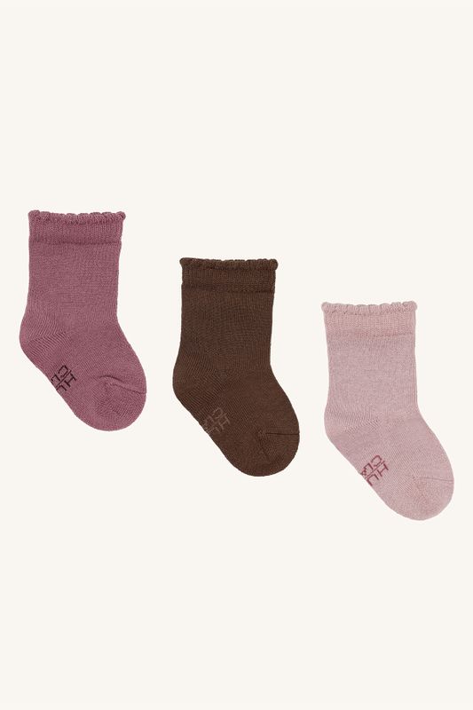 HCFoty 3-pack Socks, Wool-Bamboo