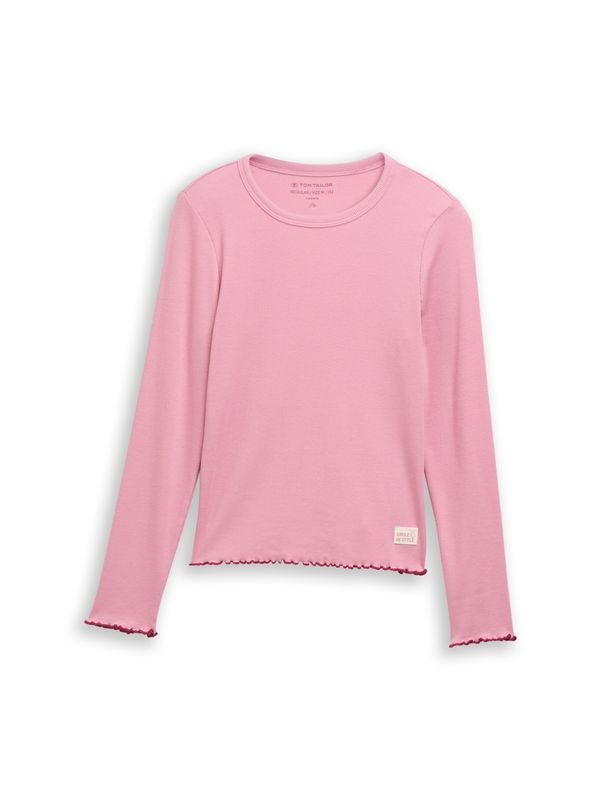 Basic Ripp Langarmshirt