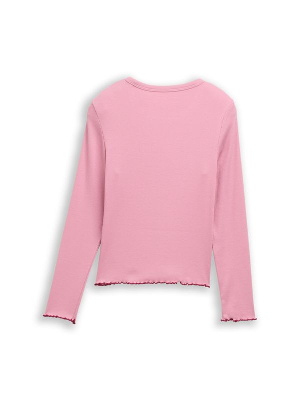 Basic Ripp Langarmshirt