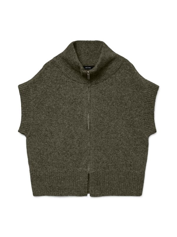 VMBANG SL HIGHNECK ZIPPER VEST BOO