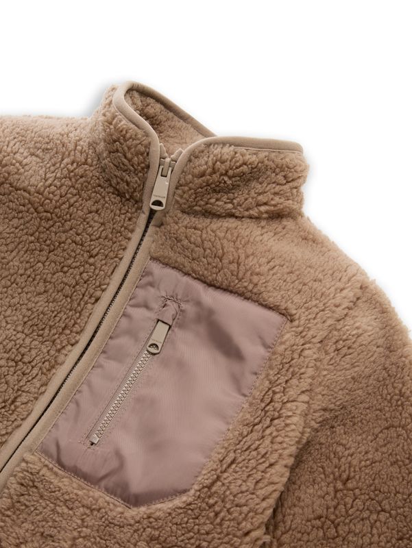 Teddy Sweatjacke mit Fleece