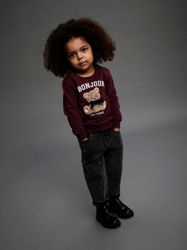 NMFREAR LS SWEAT BRU