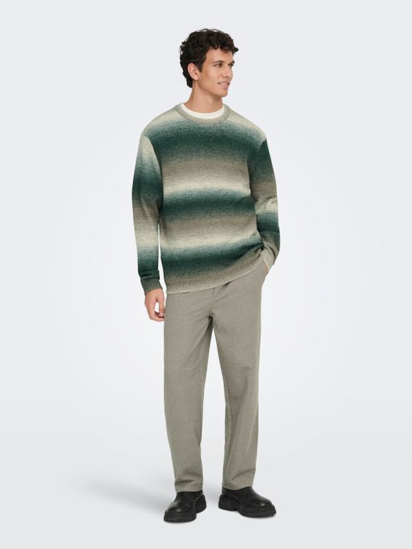 ONSBERTIL REG LS CREW KNIT