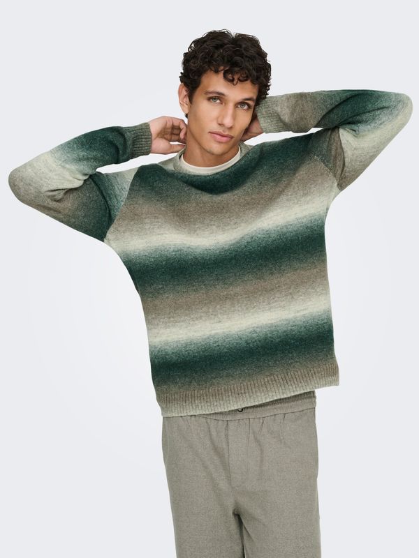 ONSBERTIL REG LS CREW KNIT