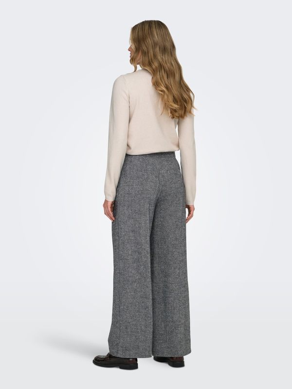 ONLBEKKA LIFE HW WIDE WOOL LOOK PANT TLR