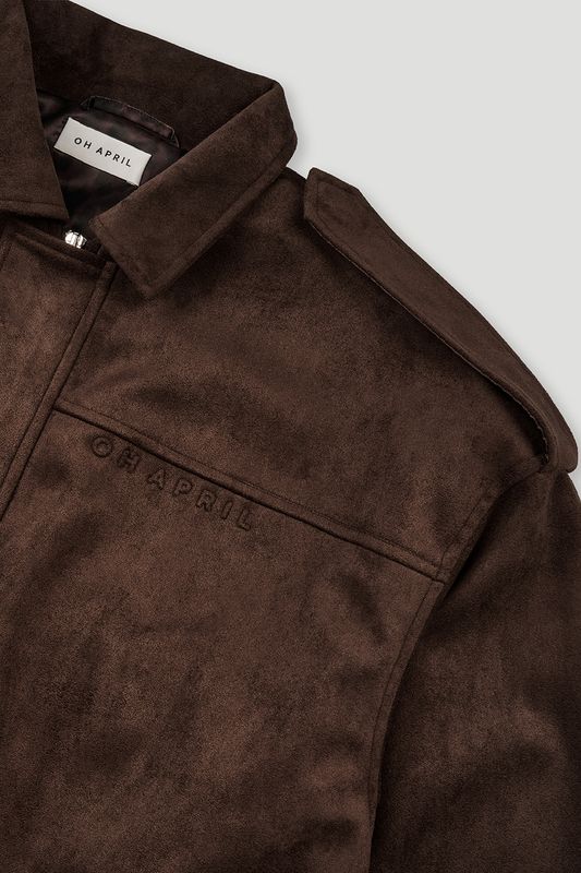 Katie Vegan Suede Leather Jacket