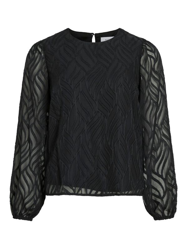 VIMIKA O-NECK L/S TOP - NOOS