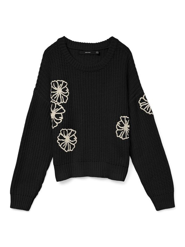 VMLAURA LS O-NECK PULLOVER BOO