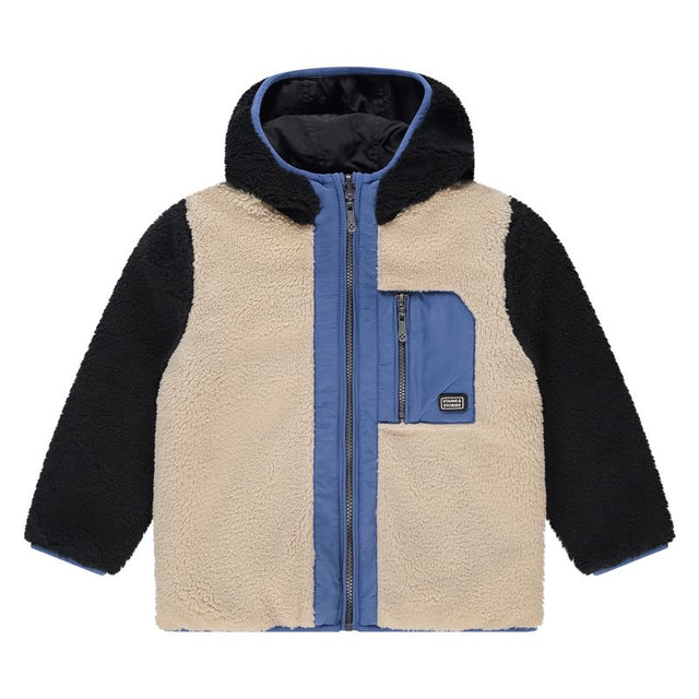 Boys Winter Teddy Jacket Reversible