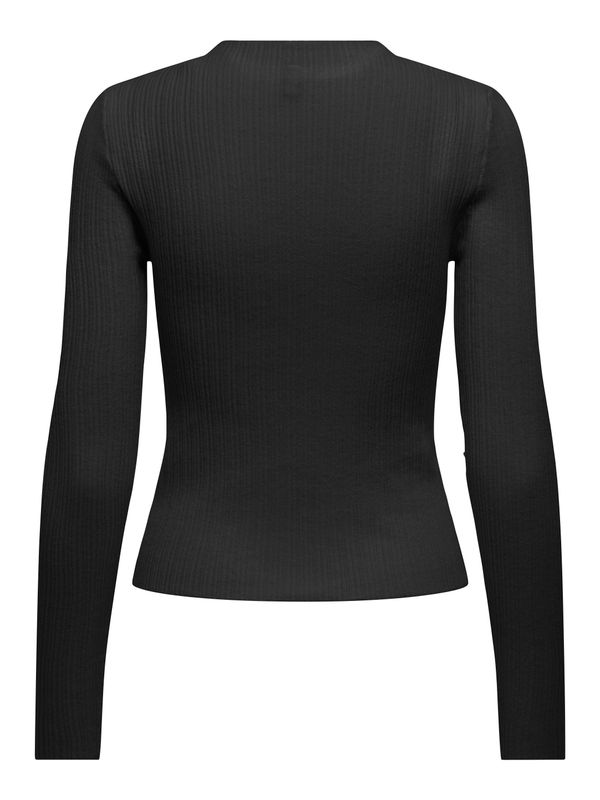 ONLCOCO LIFE LS RIB MOCK NECK CC KNT
