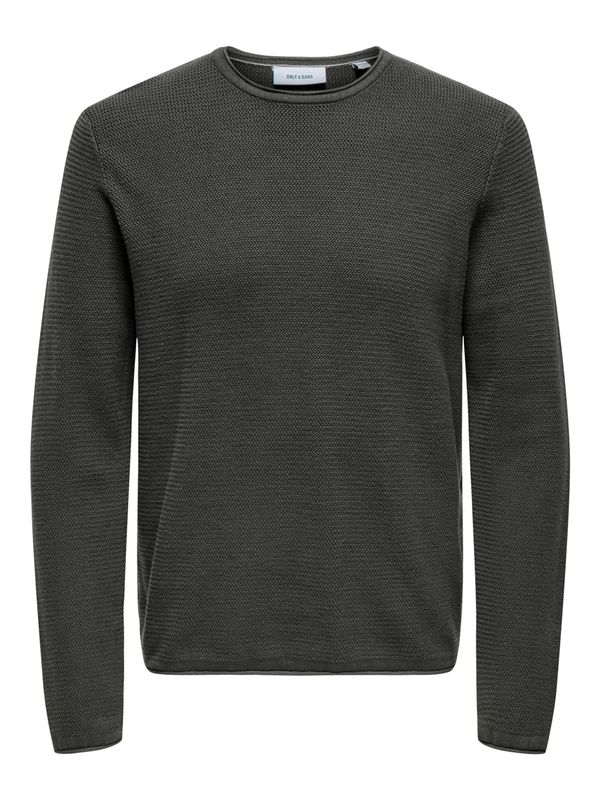ONSERIC REG 12 STRUC CREW KNIT NOOS