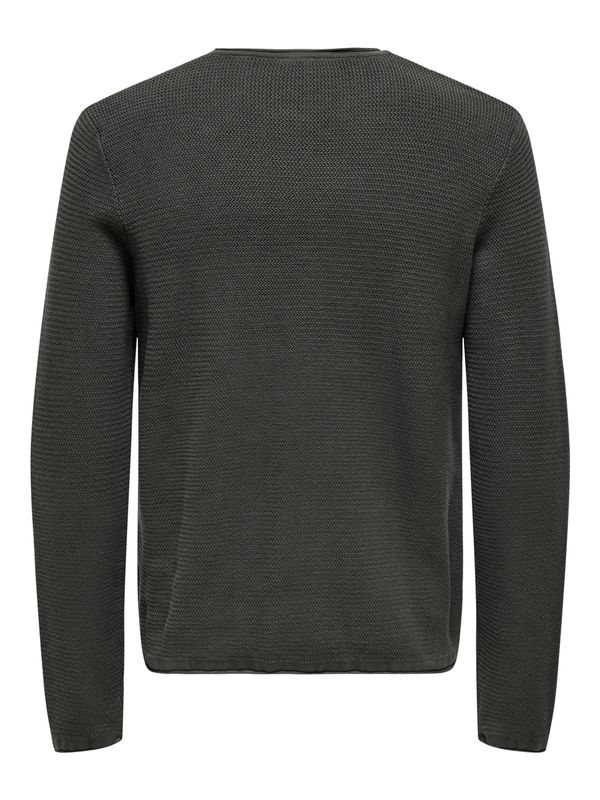 ONSERIC REG 12 STRUC CREW KNIT NOOS