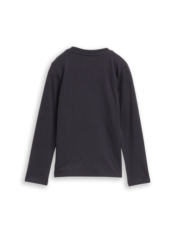 Langarmshirt mit Wendepailletten