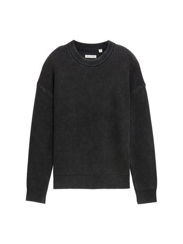 Strickpullover im Washed-Look