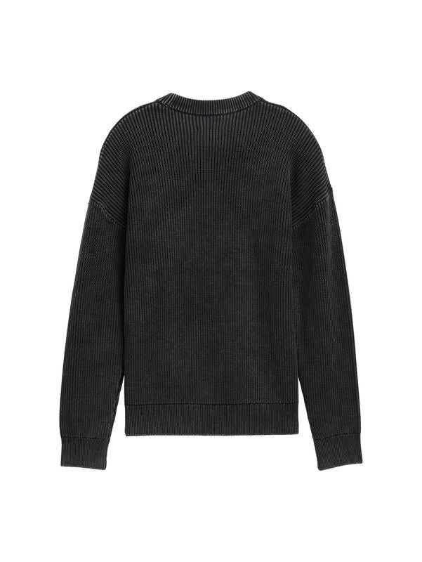 Strickpullover im Washed-Look