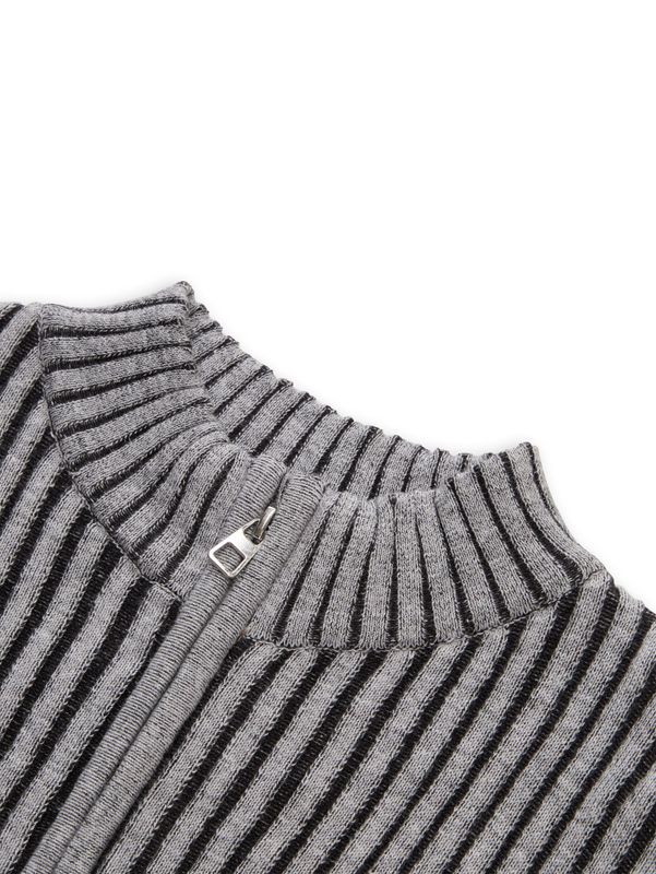 Cardigan mit Reißverschluss