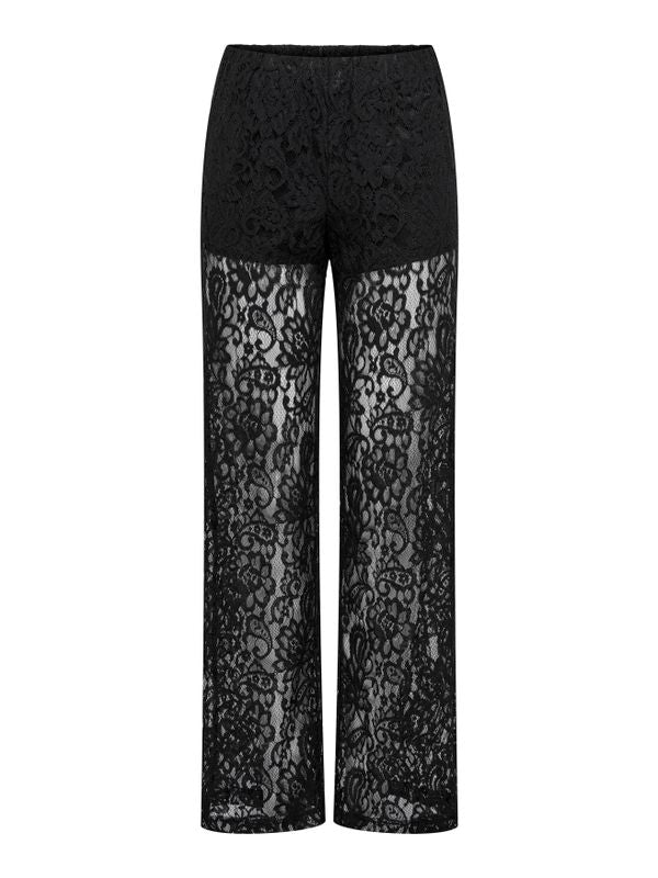 ONLEMIA KARO MW LACE STR PANT WVN