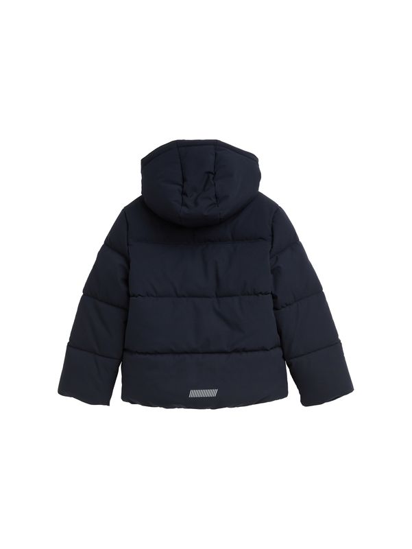 Puffer-Jacke mit abnehmbarer Kapuze
