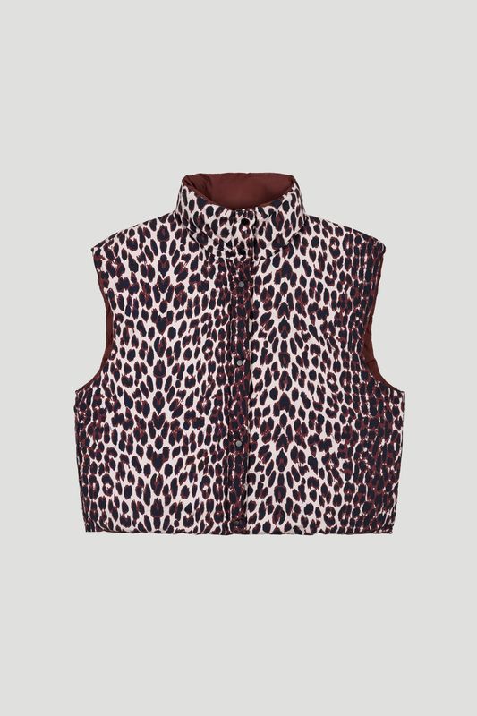 Onyx puffer vest