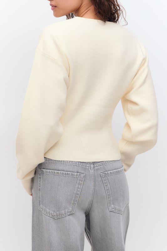 Shaped Knitted cardigan