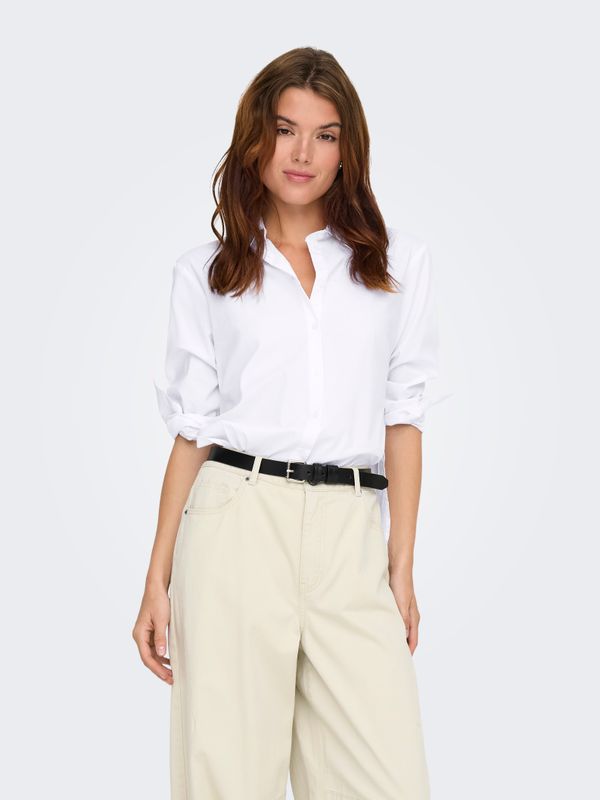 ONLBERSA LS SLIT DETAIL SHIRT  WVN CC