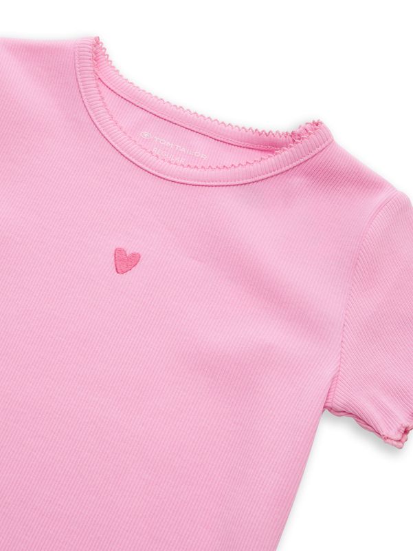 T-Shirt mit Stickerei