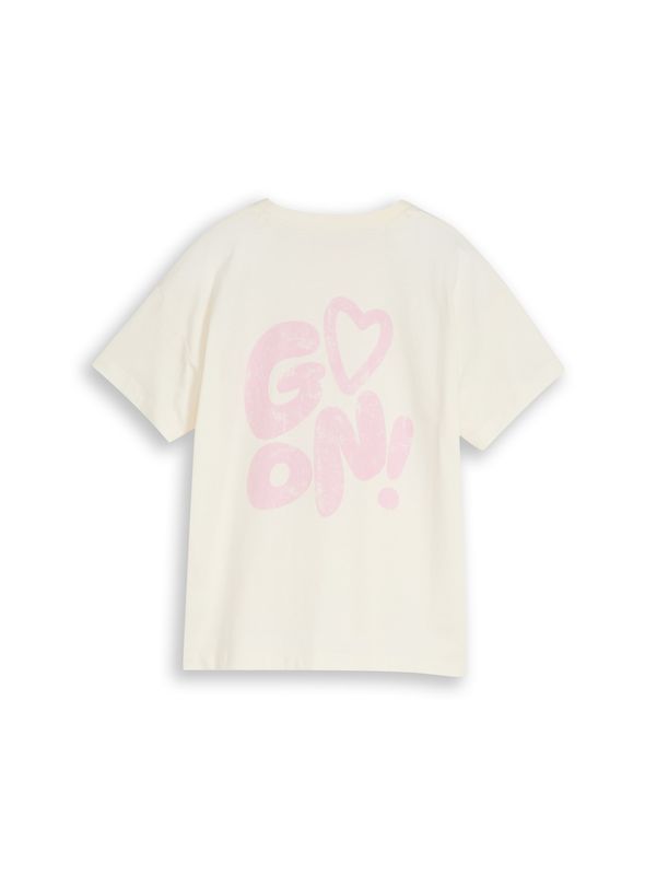 Oversize T-Shirt mit Rückenprint