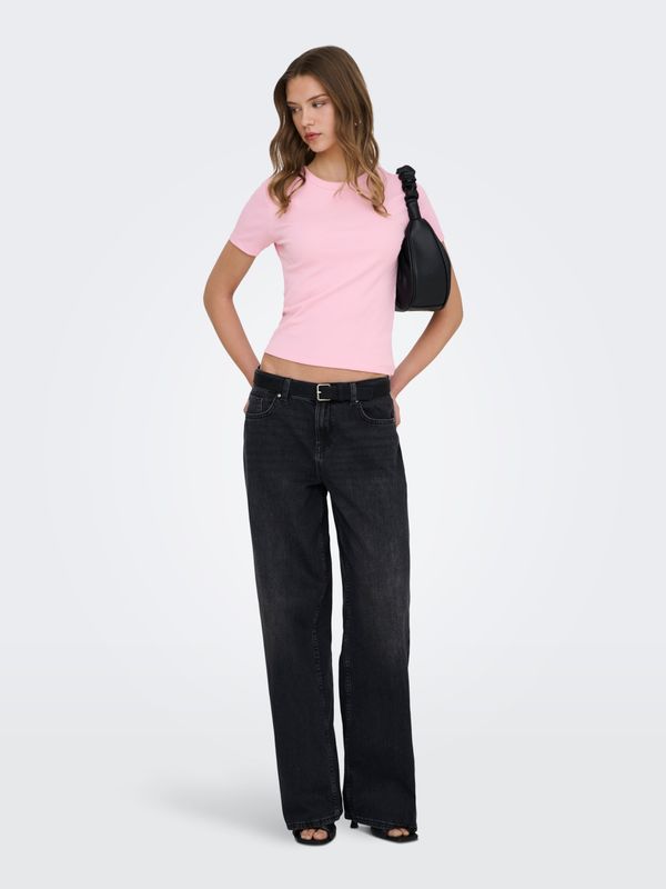 ONLVAL LIFE S/S O-NECK TOP JRS