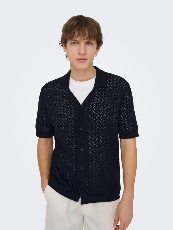 ONSSANTO REG SS RESORT SHIRT KNIT FRML