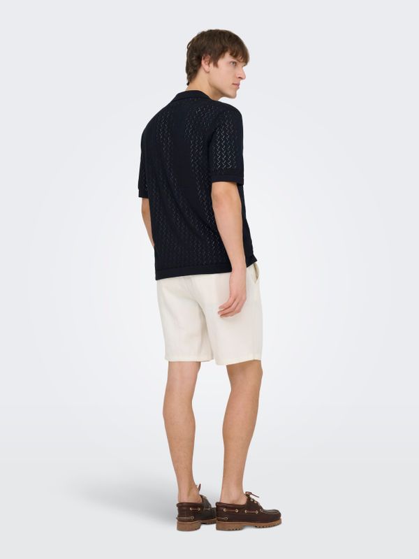 ONSSANTO REG SS RESORT SHIRT KNIT FRML