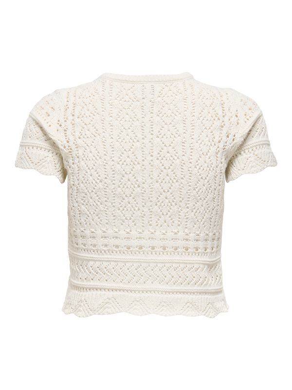 ONLELKE LIFE SS PEARL CARDIGAN CC KNT