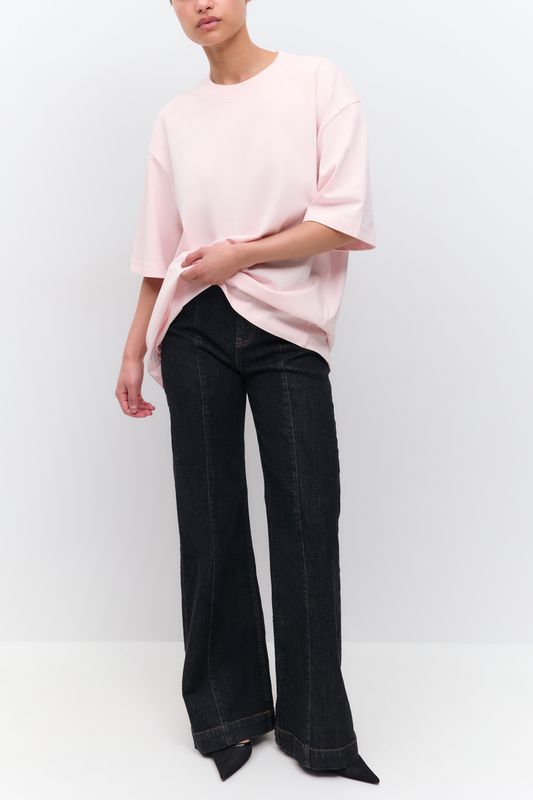 Printed oversized tee