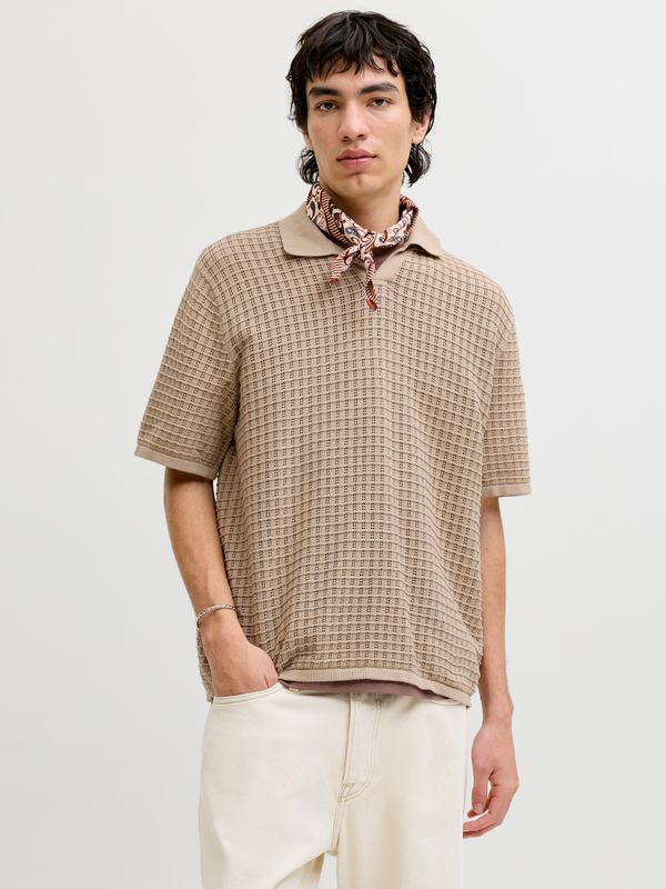 JORNANTUCKET KNIT SPLIT NECK POLO SA26