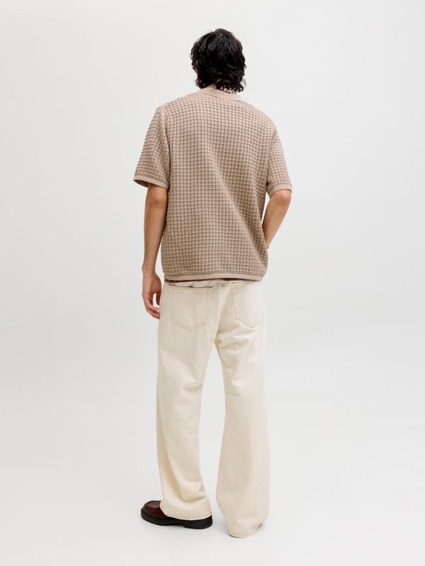 JORNANTUCKET KNIT SPLIT NECK POLO SA26