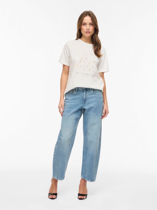 VISYBIL GARDEN O-NECK S/S TOP