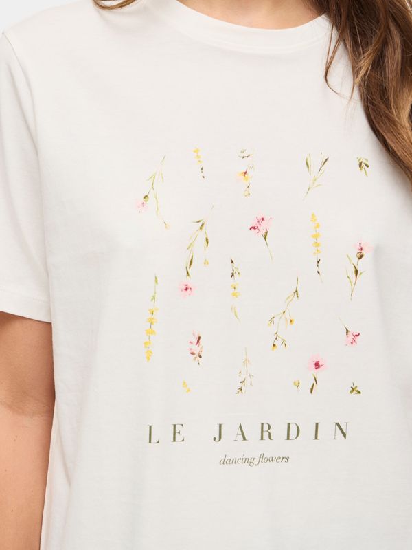 VISYBIL GARDEN O-NECK S/S TOP