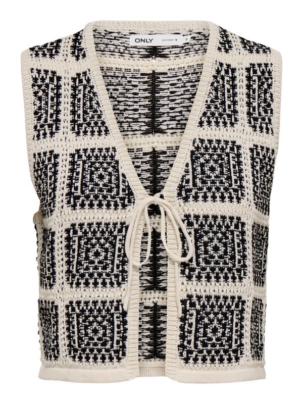ONLLOA SL STRING CROCHET VEST KNT