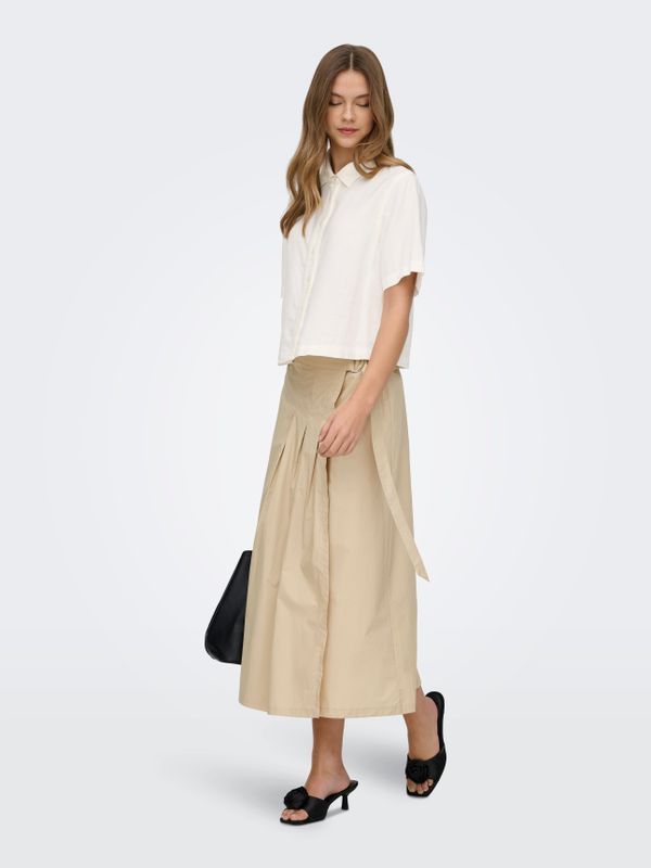 ONLGOA S/S LINEN BL SHIRT CC PNT