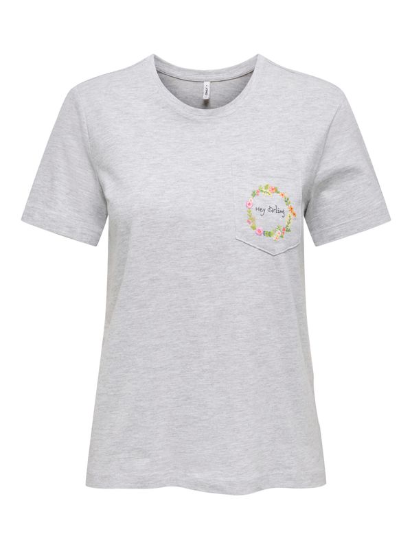 ONLPOLLY REG S/S POCKET TOP BOX JRS