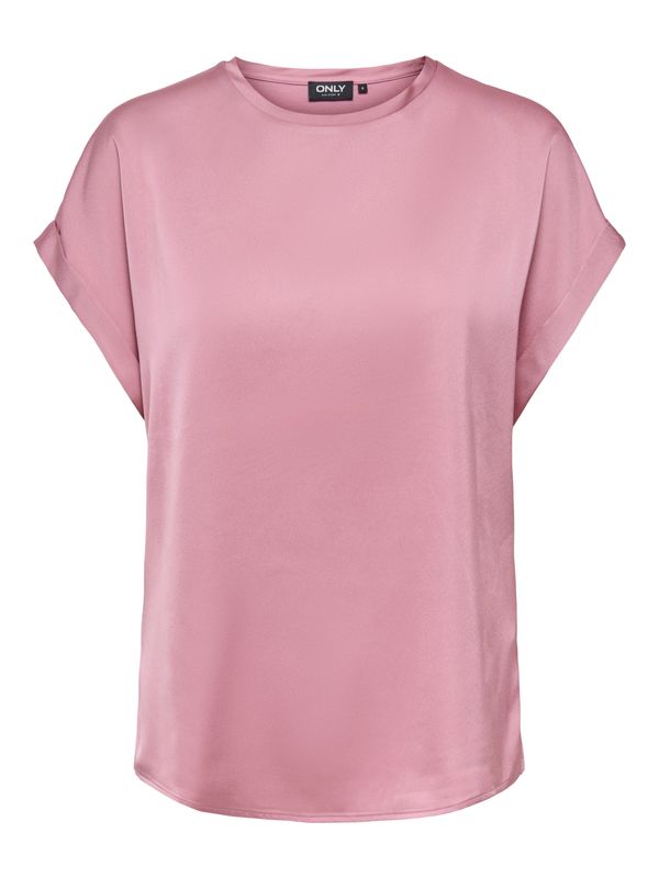 ONLLIEKE S/S SATIN MIX TOP WVN NOOS