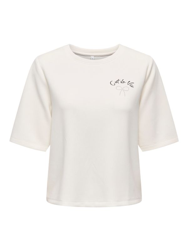 ONLMAYA S/S MODAL PRINT TOP BOX JRS