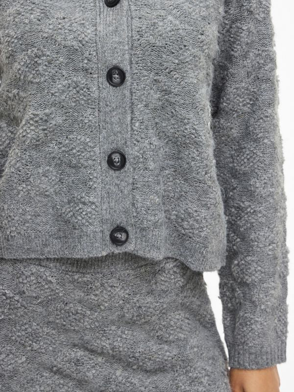 VIAERY COLLAR L/S KNIT CARDIGAN