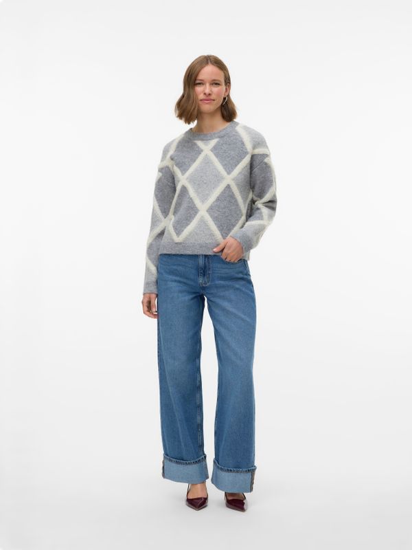 VMRAE HR WIDE FOLD UP JEANS VI3519