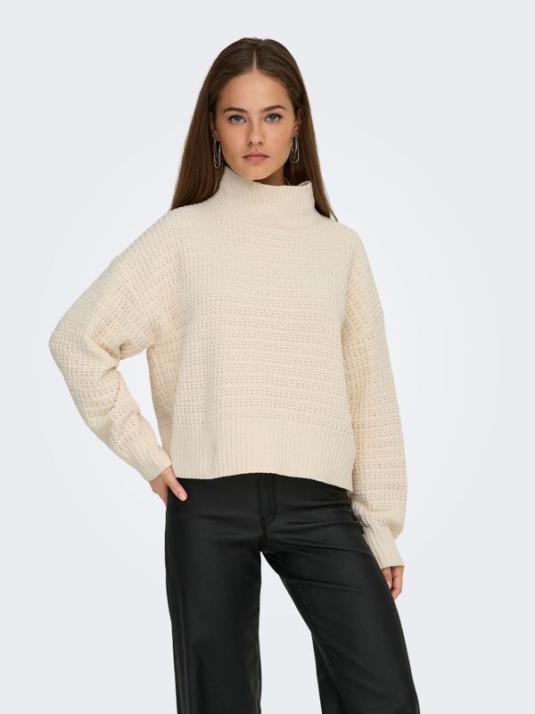 ONLGLOBE LS HIGHNECK BF KNT